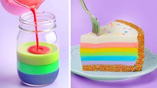 Best Ever Rainbow Cake Recipes For Your Family | So Yummy Dessert Tutorials You Need To Try Today!