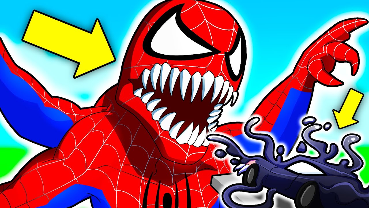 SPIDERMAN MOSTRO GIGANTE CONTRO MACCHINE VENOMIZZATE SU TEARDOWN! MAI VISTO NULLA DEL GENERE!