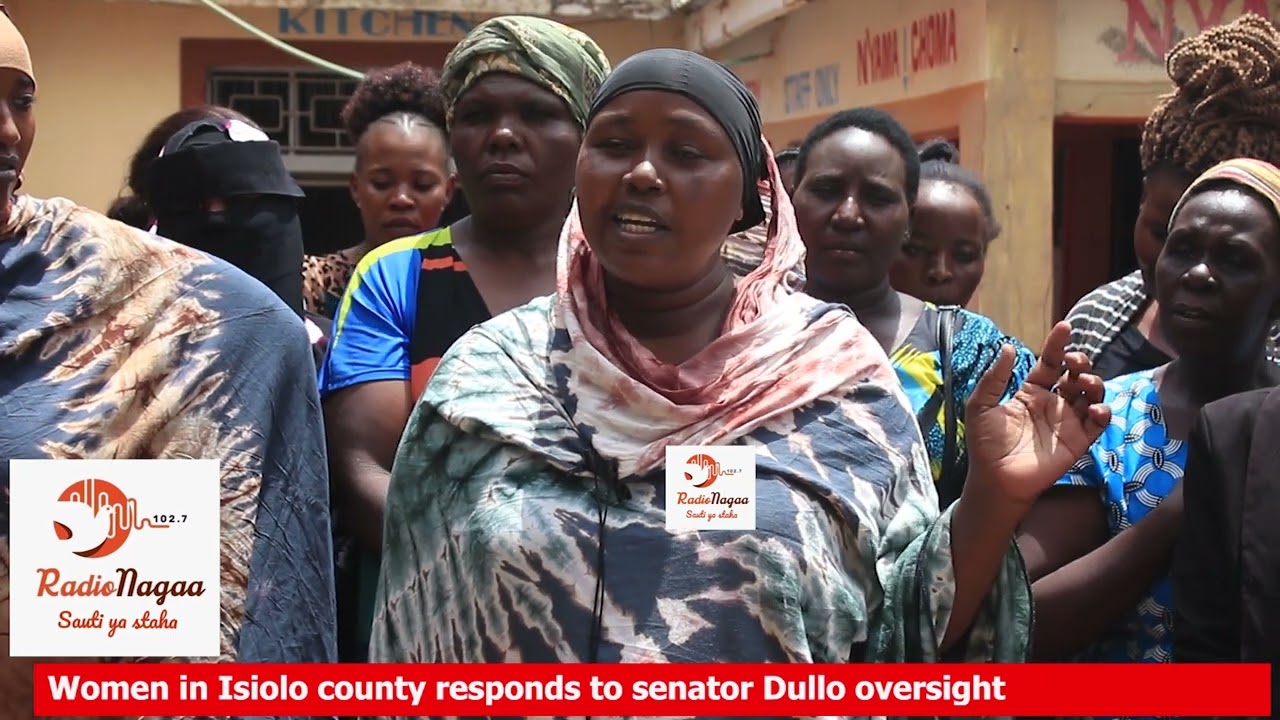 WOMEN FROM DIFFRENT COMMUNITY IN ISIOLO DEFENDS GOVENOR GUYO LEADERSHIP