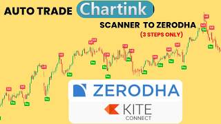 Zerodha में Chartink Alerts को Auto Trade कैसे करें? | Chartink Scanner to zerodhaKite Setup 2026