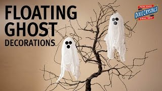 How to Make Floating Ghost Halloween Decorations