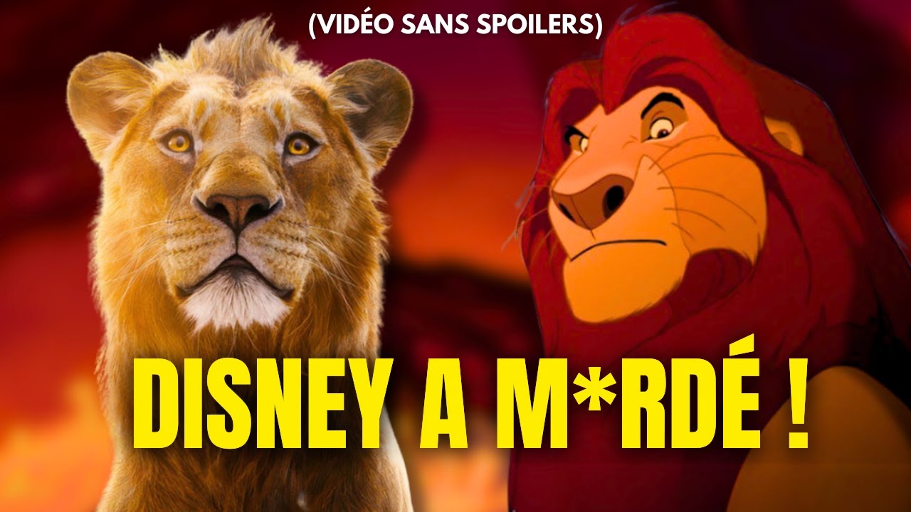 Pourquoi Mufasa est un film pour les HATERS ?