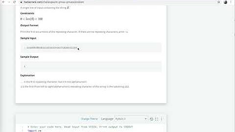 Group, Groups & Groupdict HackerRank Python
