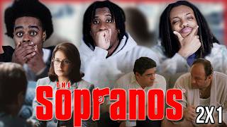 THE SOPRANOS "GUY WALKS INTO A PSYCHIATRIST'S OFFICE" | 2X1 GROUP REACTION