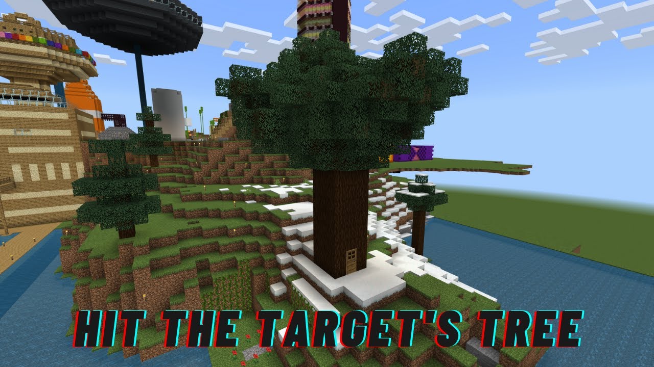 Stamp Minecraft Build How To Build Stampy's Lovely World {100} Hit The Target's Tree - YouTube
