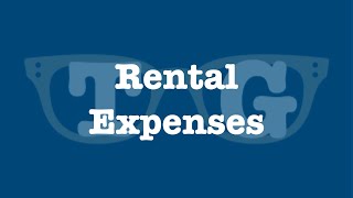 Taxes for Landlords, part 2:  Rental Expenses