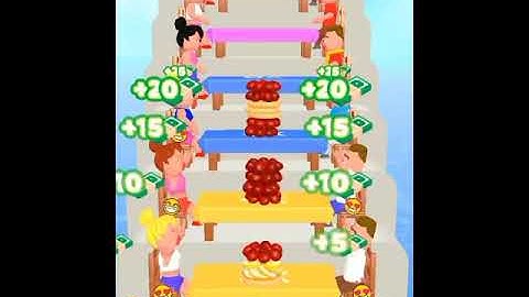 Pancake Run 🥪 Level 23 /Gameplay Android ios plate through