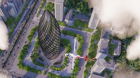 Green City Skyscraper Tower | Lumion Animation | SketchUp & Lumion Renders. #lumion11