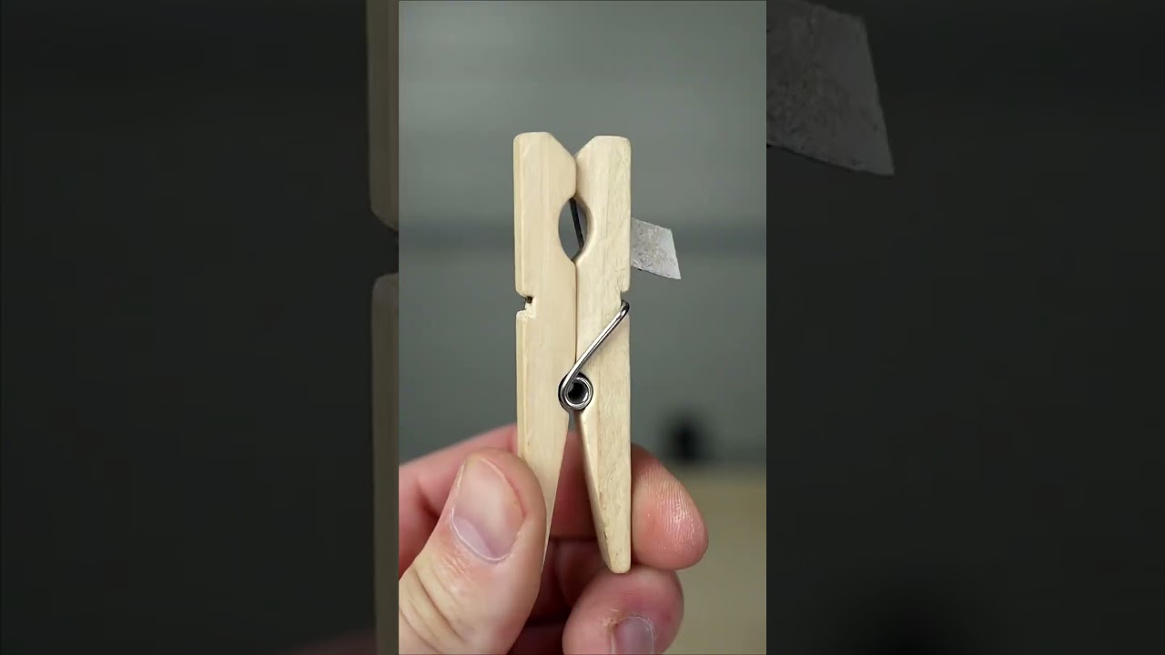 Amazing Clothespin Life Hack 🧺💡 