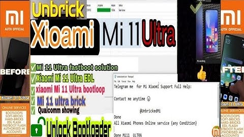 Xiaomi Mi 11 Ultra Stuck In Fastboot | Mi 11 Ultra Brick  | Mi 11 Ultra Fastboot Solution
