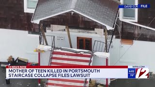 Mother of teen killed in Portsmouth staircase collapse files lawsuit