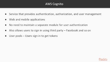 Hands-on Serverless Architecture with AWS Lambda : The AWS Cognito Service  | packtpub.com
