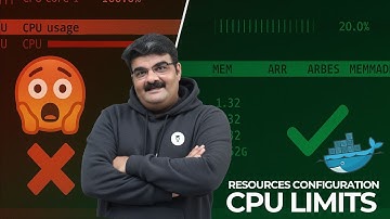 Ep 103/135 Docker CPU Limits Introduction | How to Configure Docker Resource Limits (CPU)
