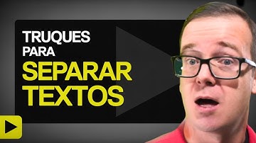 Descubra a Função que Separa Texto em Colunas no Excel