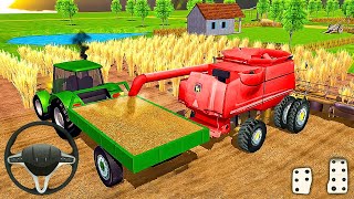 Real Tractor Farming Simulator 2018 - Harvester Tractor Driving #5 - Android Gameplay screenshot 5