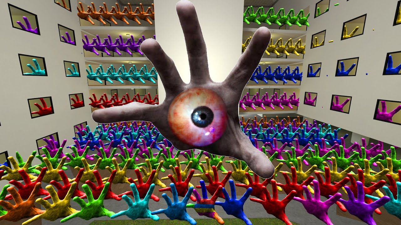 ALL FULL SCARY HANDS NICO'S NEXTBOT, 2D NEXTBOTS, OBUNGA NETBOT NEW UPDATE In Garry's Mod #352