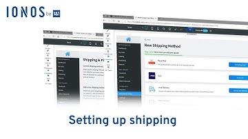 Setting up shipping [MyWebsite eCommerce tutorial]