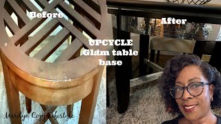 Details New! #DIY #Upcycle Table Base #glamdiy #CapCodhomedecor Guide