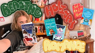 I READ HOLIDAY ROMANCE BOOKS FOR A WEEK 🎄 ✨ *spoiler-free reading vlog