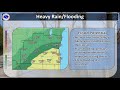 Winter Weather and Flooding Possible Monday and Tuesday