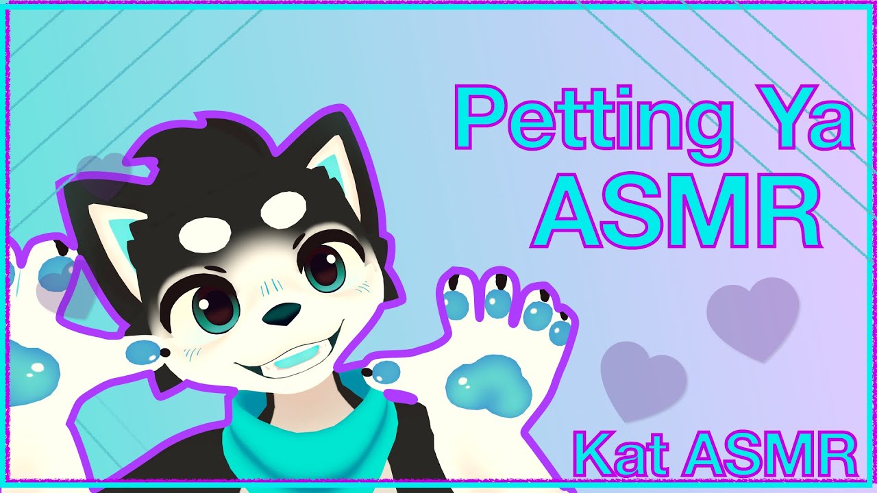 (Furry ASMR) A Kitty Pets and Rubs You to Sleep (No Talking & Mic Brushing)