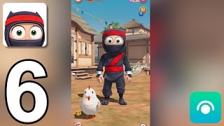 Clumsy Ninja - Gameplay Walkthrough Part 6 - Level 9-10 Ios, Android