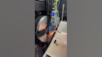 [SteviS Laser] Stainless steel round tube universal double chucks fiber laser pipe cutting machine