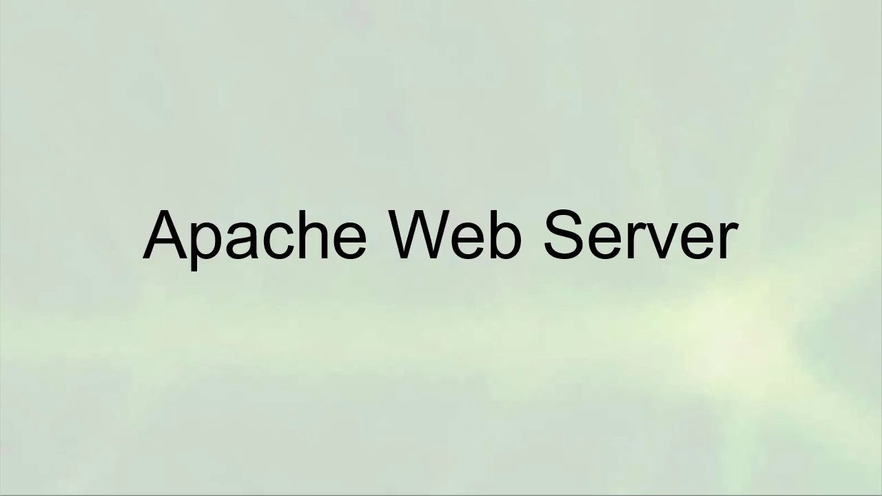 Linux Server Administration - Apache Web Server Overview