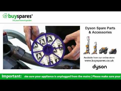 How To Remove the Filters From a Dyson DC19 Vacuum Cleaner