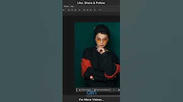 Remove Background in just one click in Adobe Photoshop #ai #adobescan #adobe #adobecapture #new