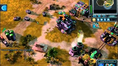 Command and Conquer : Red Alert 3 (Exorcyde vs Oleg in Easy)