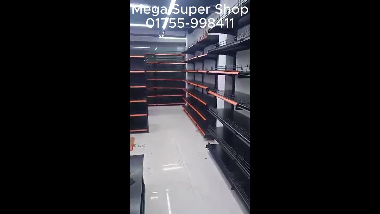 Premium Wall Display Rack – Super Shop Gondola Best Offer