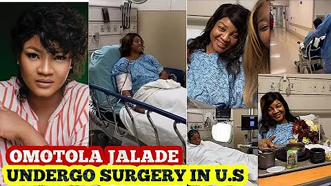 Popular Nollywood Actress Omotola Jalade Ekeinde undergo SURGERY in U.S