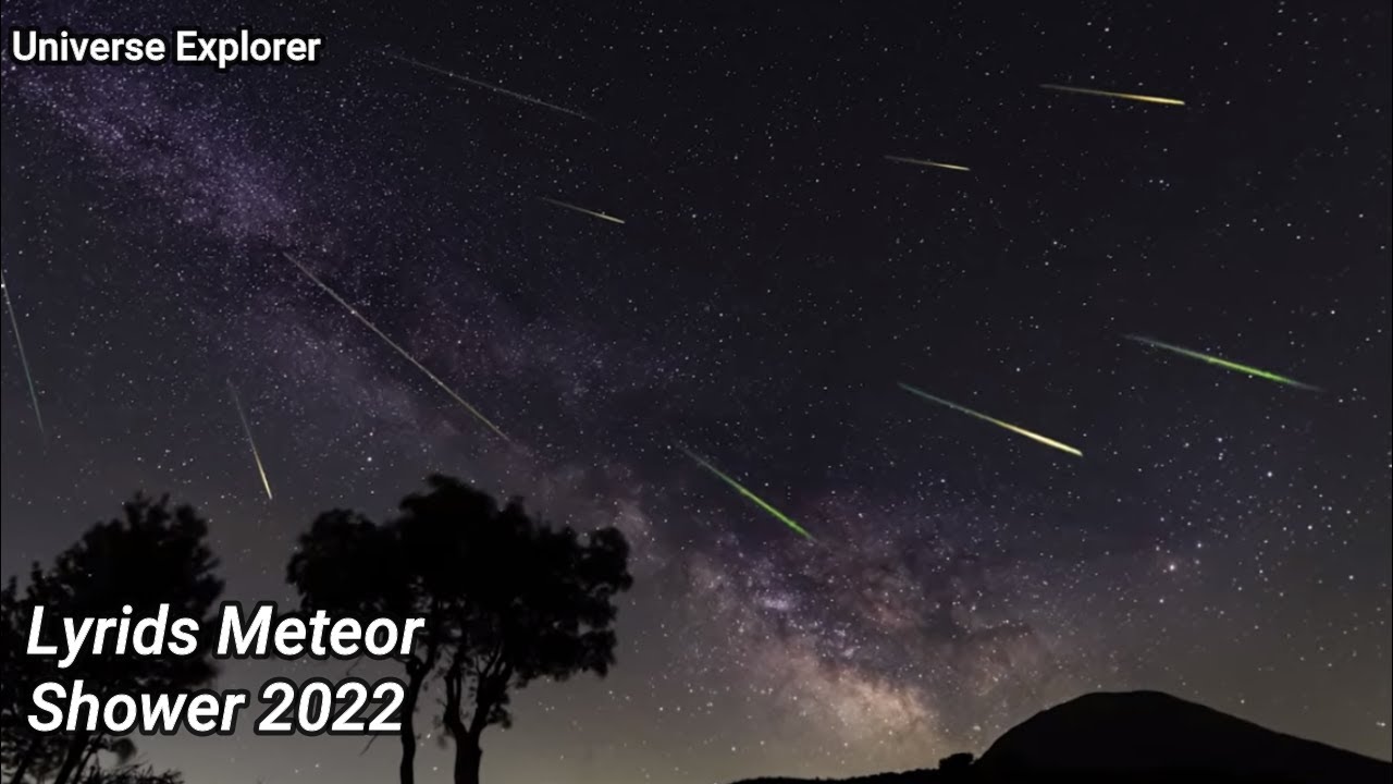How To Watch The Lyrid Meteor Shower In April 2022. What Is A Meteor Shower?