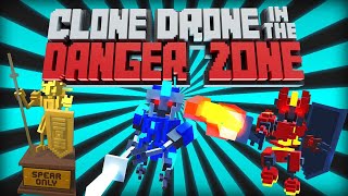 clone drone in the danger zone endless spear challenge