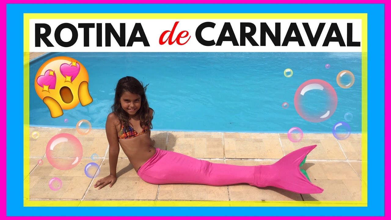 MINHA ROTINA da MANHÃ e MINHA ROTINA DA TARDE de CARNAVAL - My Routine - NICOLE DUMER
