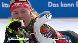 Biathlon - "Antholz 2019" - Verfolgung Damen / Pursuit Women