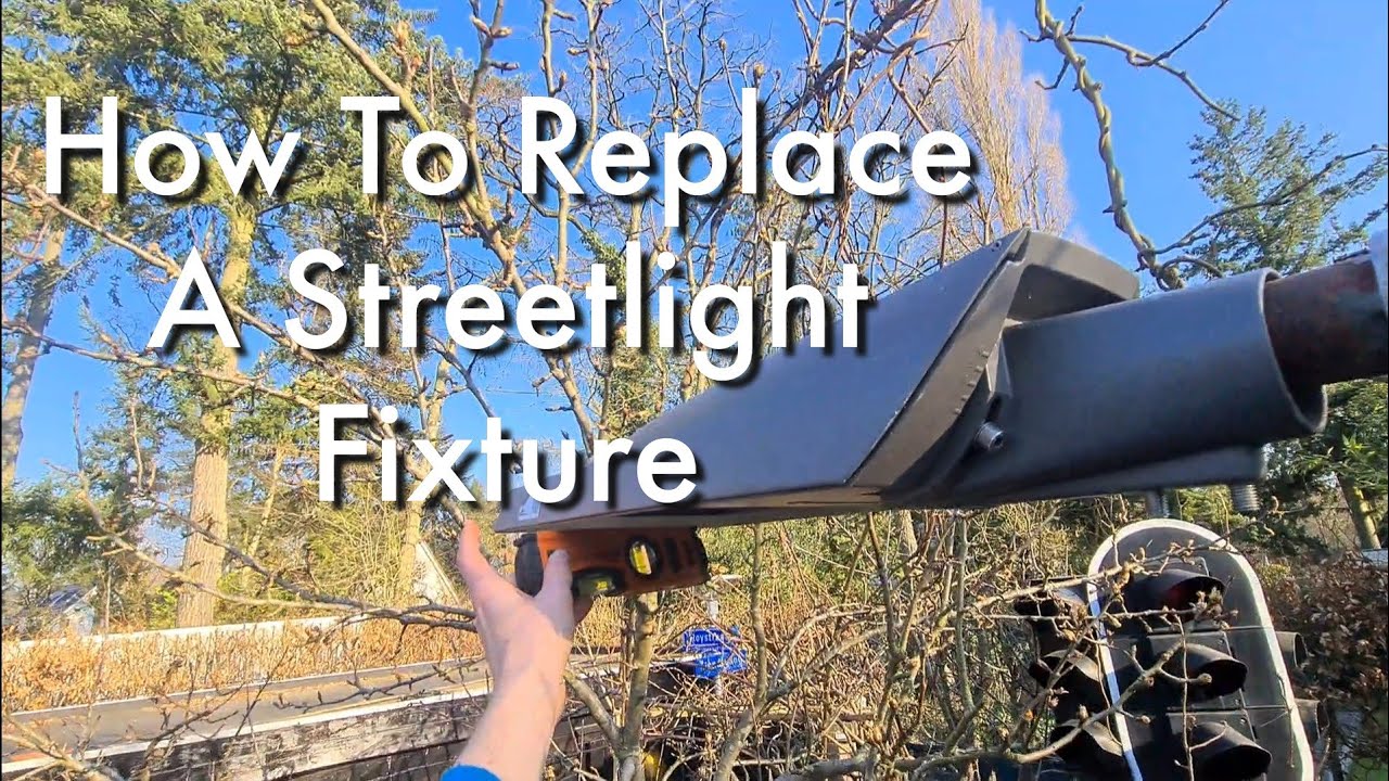 How To Replace A Streetlight Head (Fixture) (Includes Tips and Tricks)