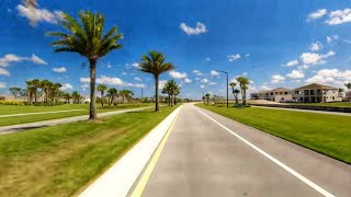 Driving from Westlake, Florida to Lake Okeechobee, Florida - 4K