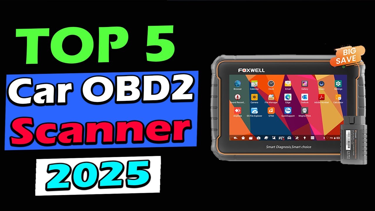 TOP 5 Best Car OBD2 Scanner 2025 - Expert Picks for DIY & Pros! - YouTube