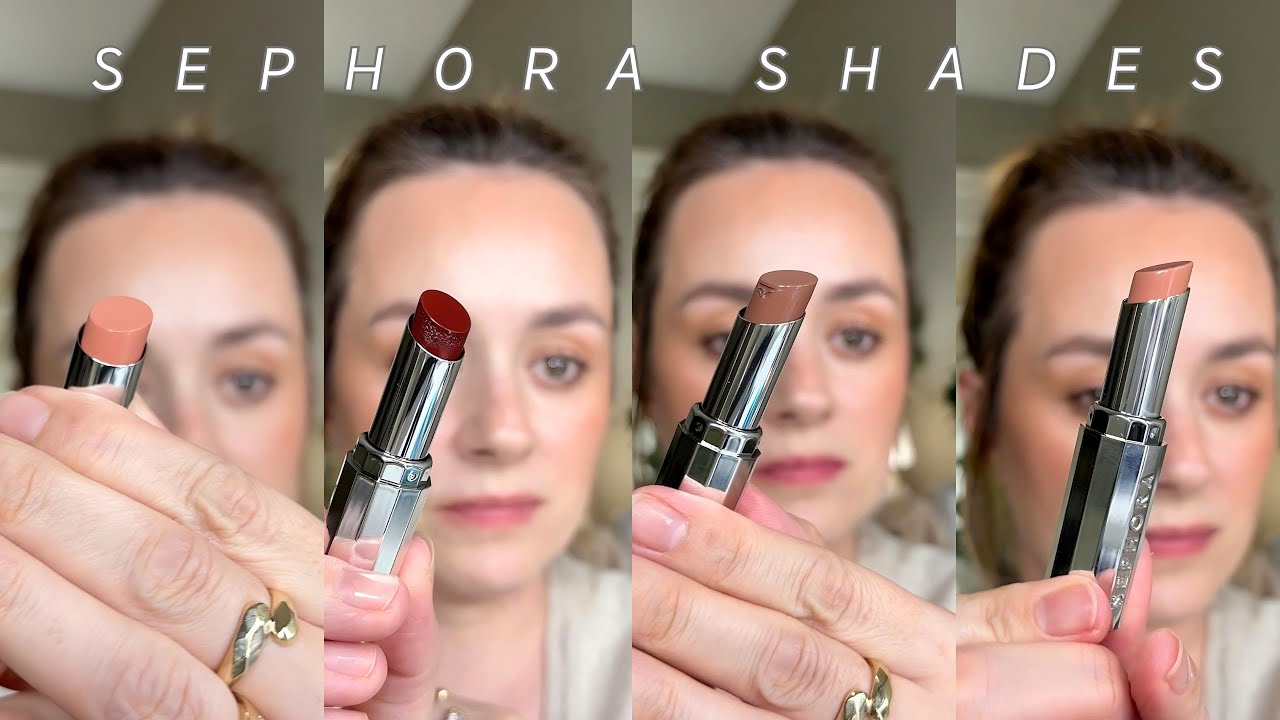 SEPHORA Collection ✨NEW✨ Lipsticks LIP SWATCHES *chill video*