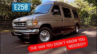 (SOLD) 2002 Ford E250 Conversion VAN - What Makes It Great (I Promise You'll Want One!)