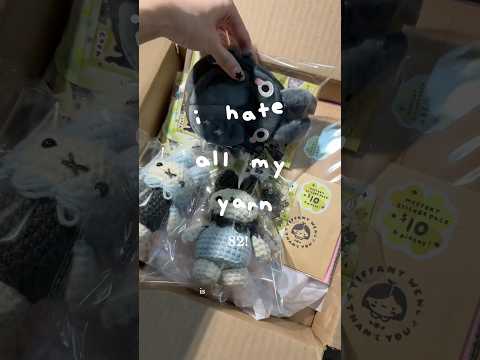 I Hate All My Yarn Ep 82: My Biggest Crochet Order Ever! #crochet #artistvlog #ordernow Tiffany Weng