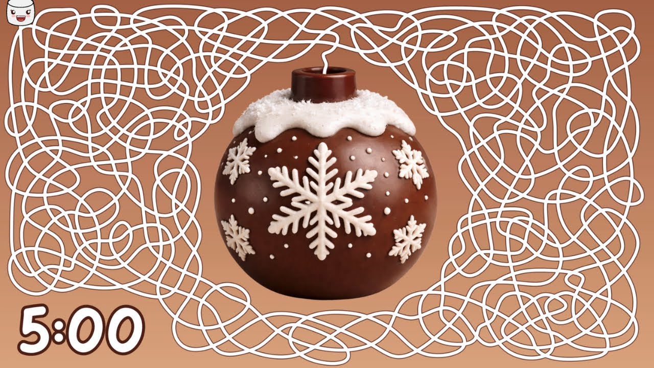 5 Minute Timer Bomb WINTER CHOCOLATE BOMB