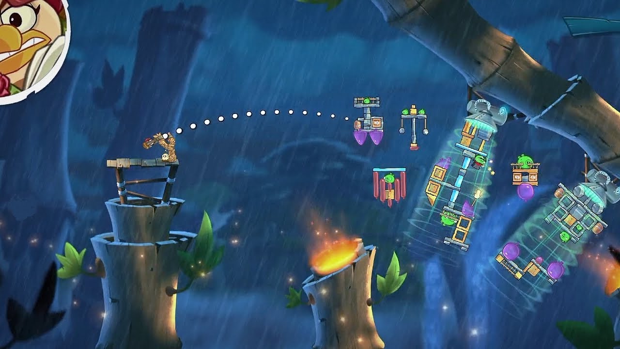 King Kong Panic (3-4-5) Angry Birds 2 AB2 King Pig gameplay #angrybird 