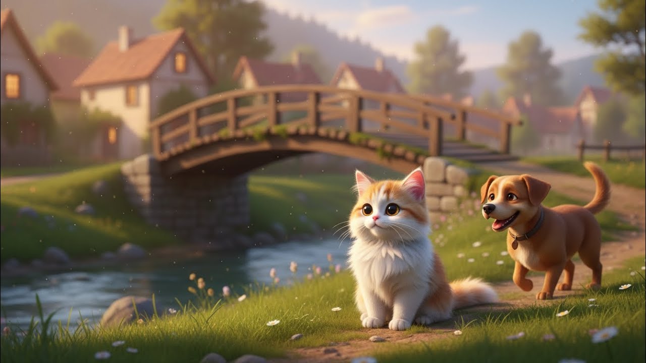 This Cat Did the Impossible to Save Her Dog Friend 💔➡️❤️