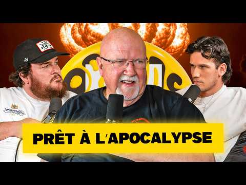 Facing the end of the world!? Visiting the #1 survivalist shelter in Quebec! (Weapons, traps, food)