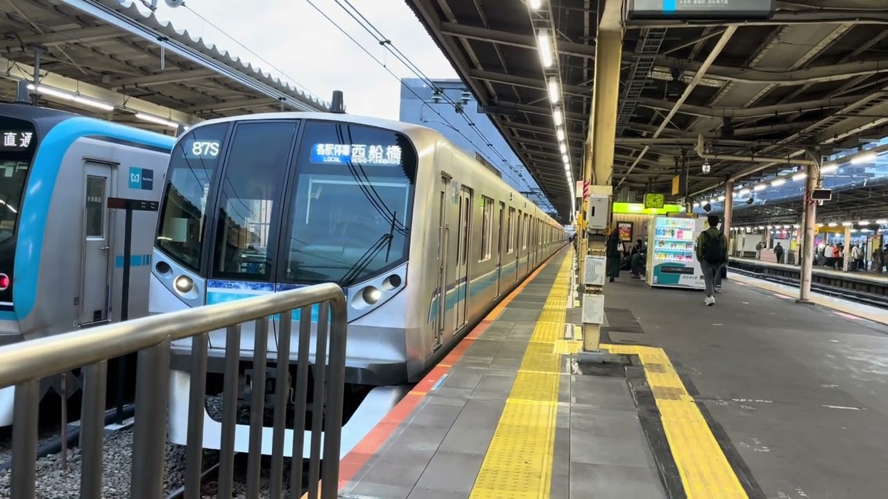 【消滅済み】中野駅5番線発車メロディー「JR-SH2-3」･東京メトロ東西線05系05-140F 各駅停車西船橋行 発車