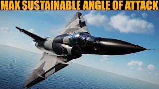 Fast Jets: Max Sustainable Angle Of Attack AoA | DCS WORLD