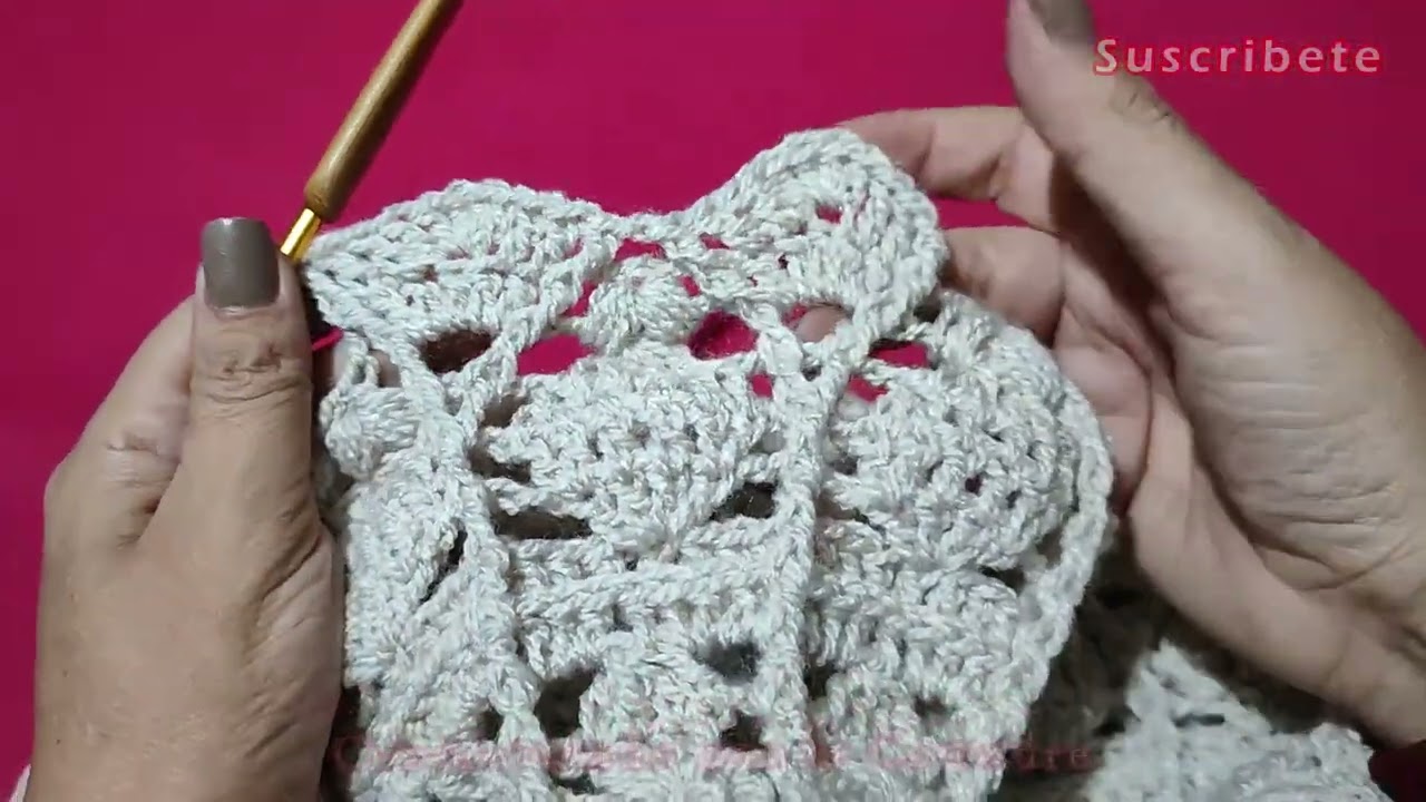 💖como tejer suéter  Mariana a crochet fácil y rápido puntada zig zag a crochet parte 2